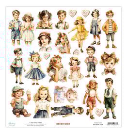 MINTAY MINTAY RETRO KIDS BASIC ELEMENTS 12x12 CARDSTOCK