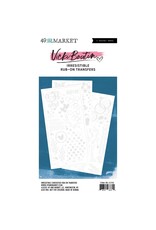 49 AND MARKET 49 AND MARKET VICKI BOUTIN IRRESISTIBLE CURIOSITIES 6x12 RUB-ON TRANSFER SET 3/PK