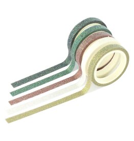 ECHO PARK PAPER ECHO PARK CHRISTMAS GLITTER ESSENTIALS WASHI TAPE