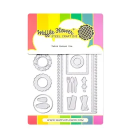 WAFFLE FLOWER WAFFLE FLOWER TABLE RUNNER DIE SET