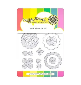 WAFFLE FLOWER WAFFLE FLOWER TABLE ADD-ON PIE DIE SET
