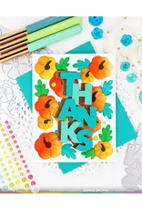 WAFFLE FLOWER WAFFLE FLOWER PUMPKIN TIME COLORING STENCIL SET