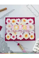 WAFFLE FLOWER WAFFLE FLOWER OVERLAPPING YOU'RE ADDITIONS CLEAR STAMP SET AND DIE COMBO