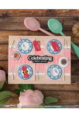 WAFFLE FLOWER WAFFLE FLOWER GRATEFUL HEART SENTIMENTS CLEAR STAMP SET