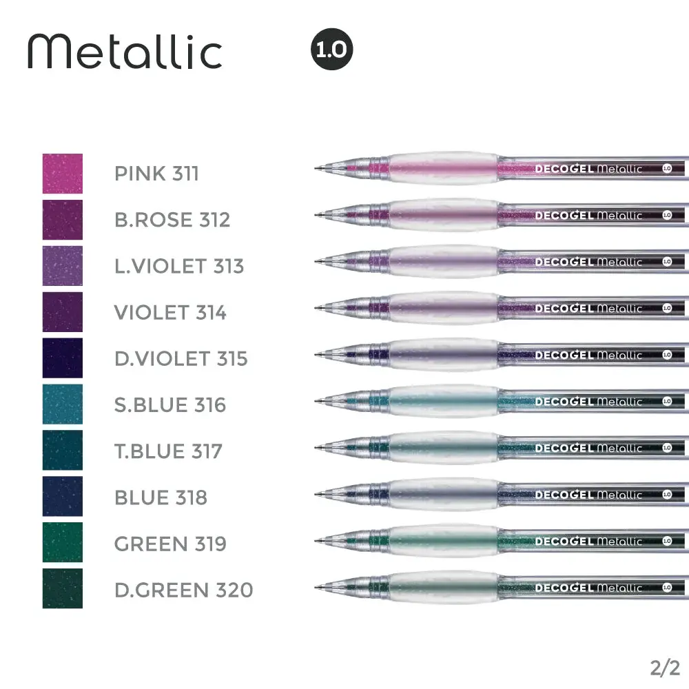 KARIN KARIN S.BLUE DECO GEL METALLIC PEN