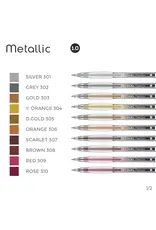 KARIN KARIN GRAY DECO GEL METALLIC PEN KARIN KARIN GRAY DECO GEL METALLIC PEN