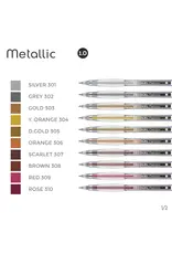 KARIN KARIN ORANGE DECO GEL METALLIC PEN KARIN KARIN ORANGE DECO GEL METALLIC PEN