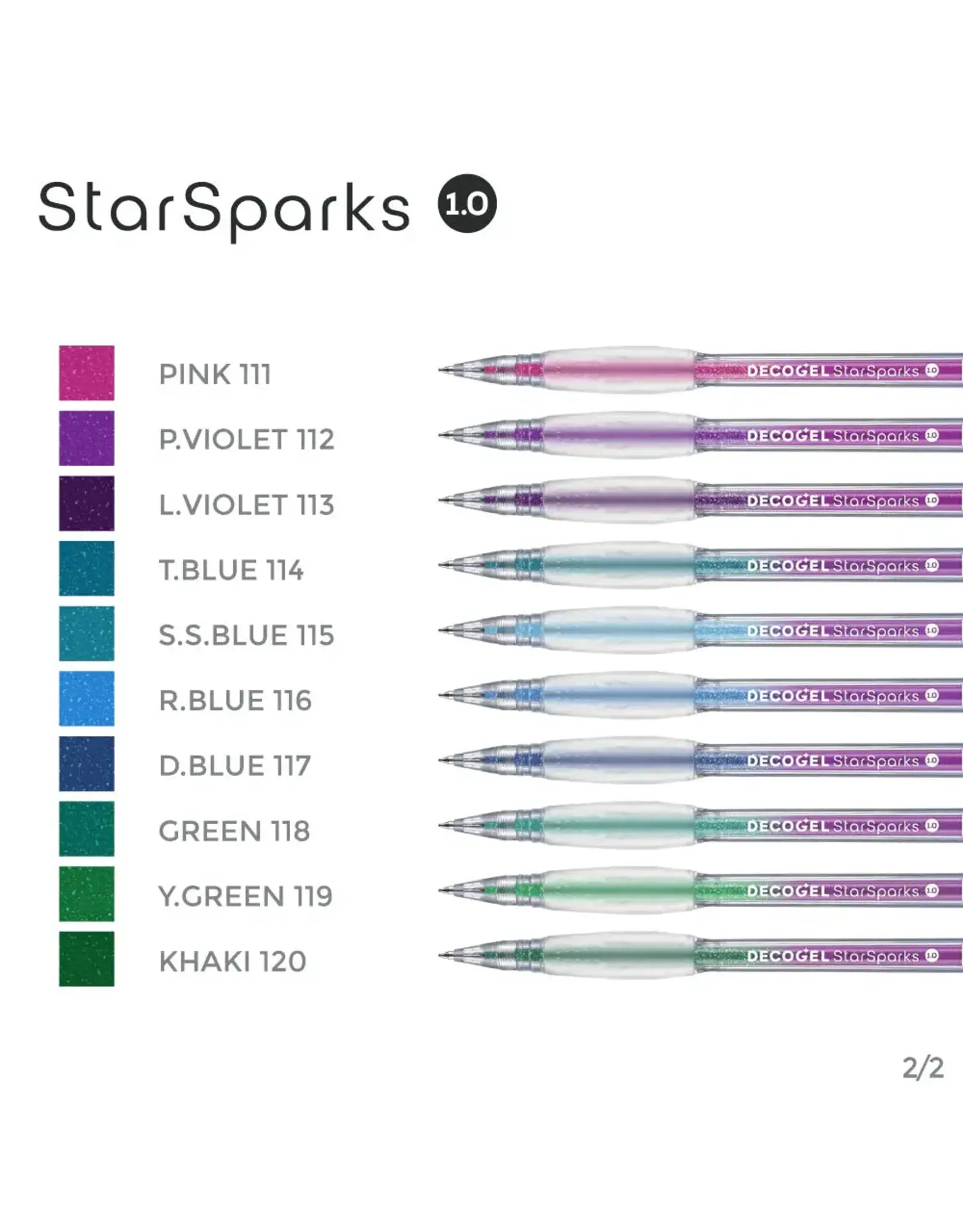 KARIN KARIN Y.GREEN DECO GEL STARSPARKS PEN