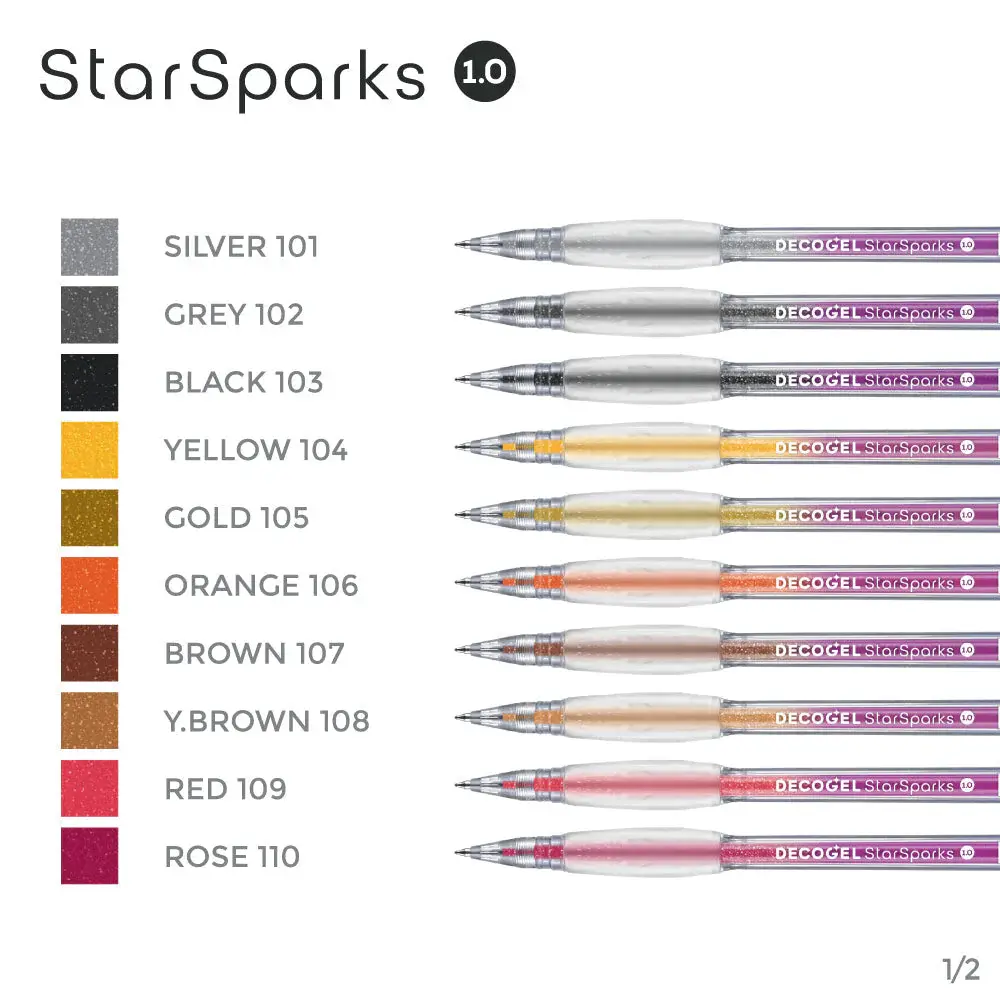 KARIN KARIN Y.BROWN DECO GEL STARSPARKS PEN