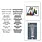 SPELLBINDERS SPELLBINDERS BETTERPRESS SIMON HURLEY SKI-SON'S GREETINGS COLLECTION SKI-SON'S GREETINGS SENTIMENTS PRESS PLATES & DIE SET