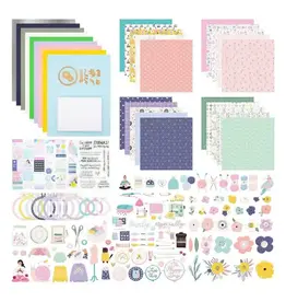 SPELLBINDERS SPELLBINDERS SEW HAPPY CARD KIT OF THE MONTH