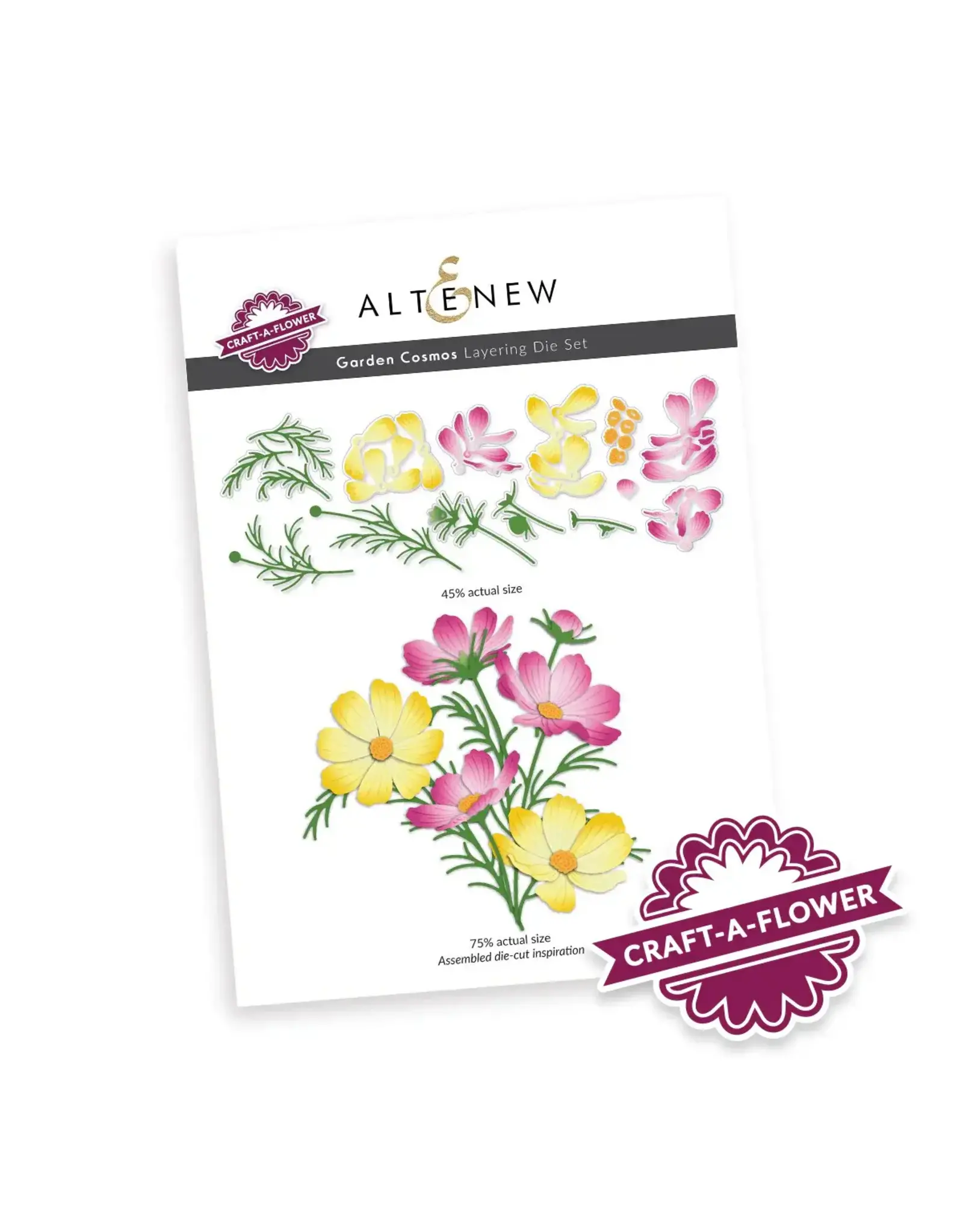 ALTENEW ALTENEW CRAFT-A-FLOWER: GARDEN COSMOS LAYERING DIE SET