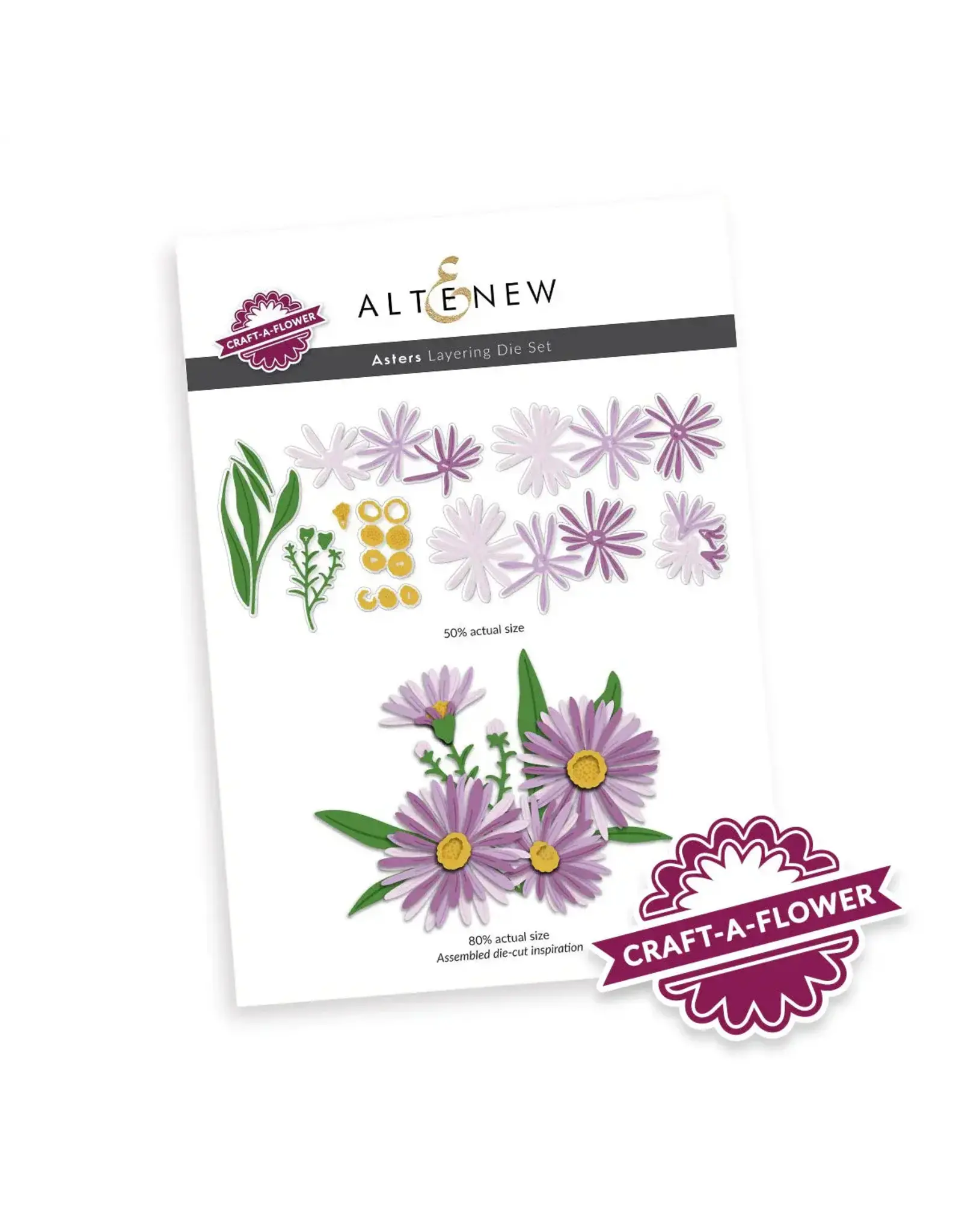 ALTENEW ALTENEW CRAFT-A-FLOWER: ASTERS LAYERING DIE SET