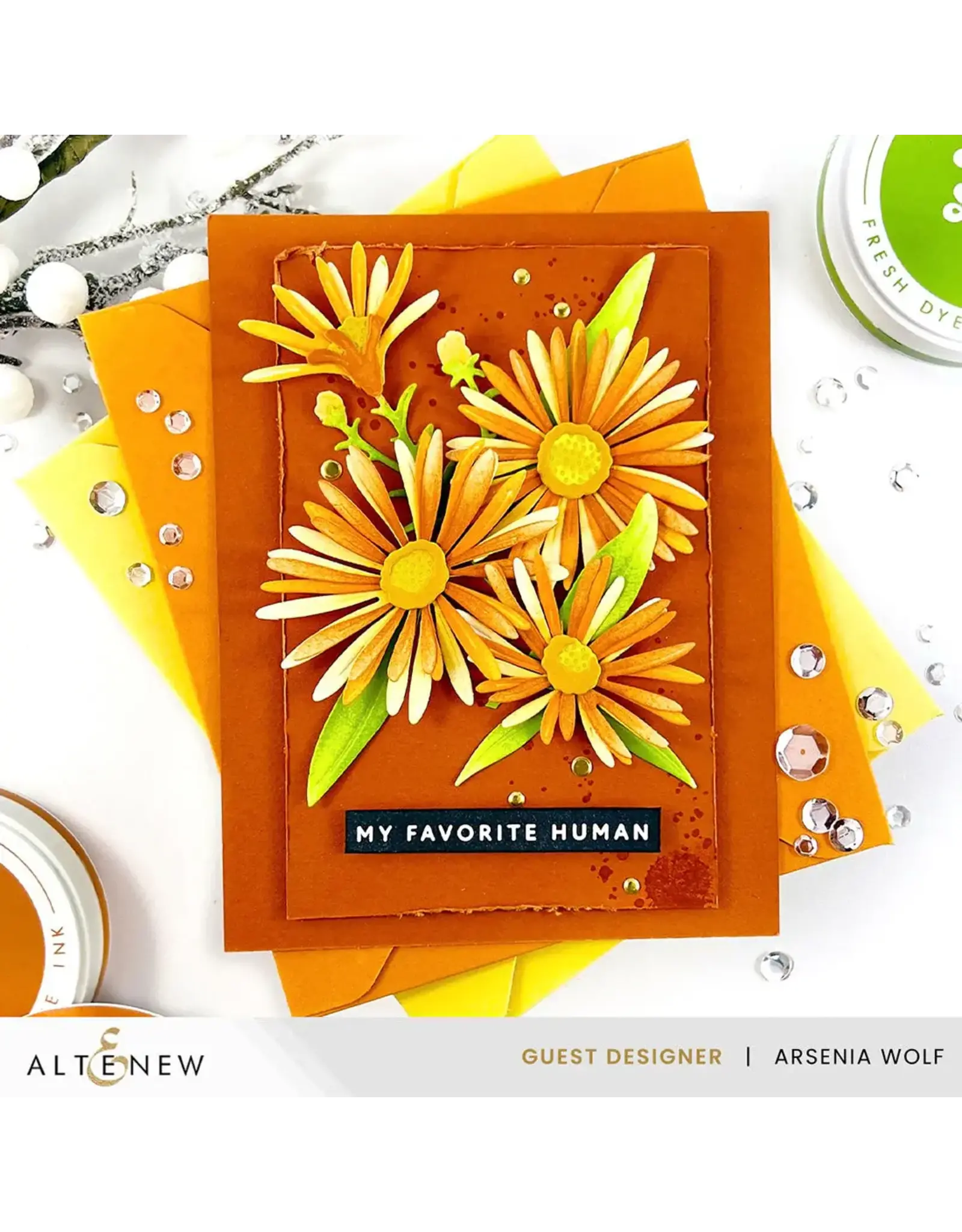 ALTENEW ALTENEW CRAFT-A-FLOWER: ASTERS LAYERING DIE SET