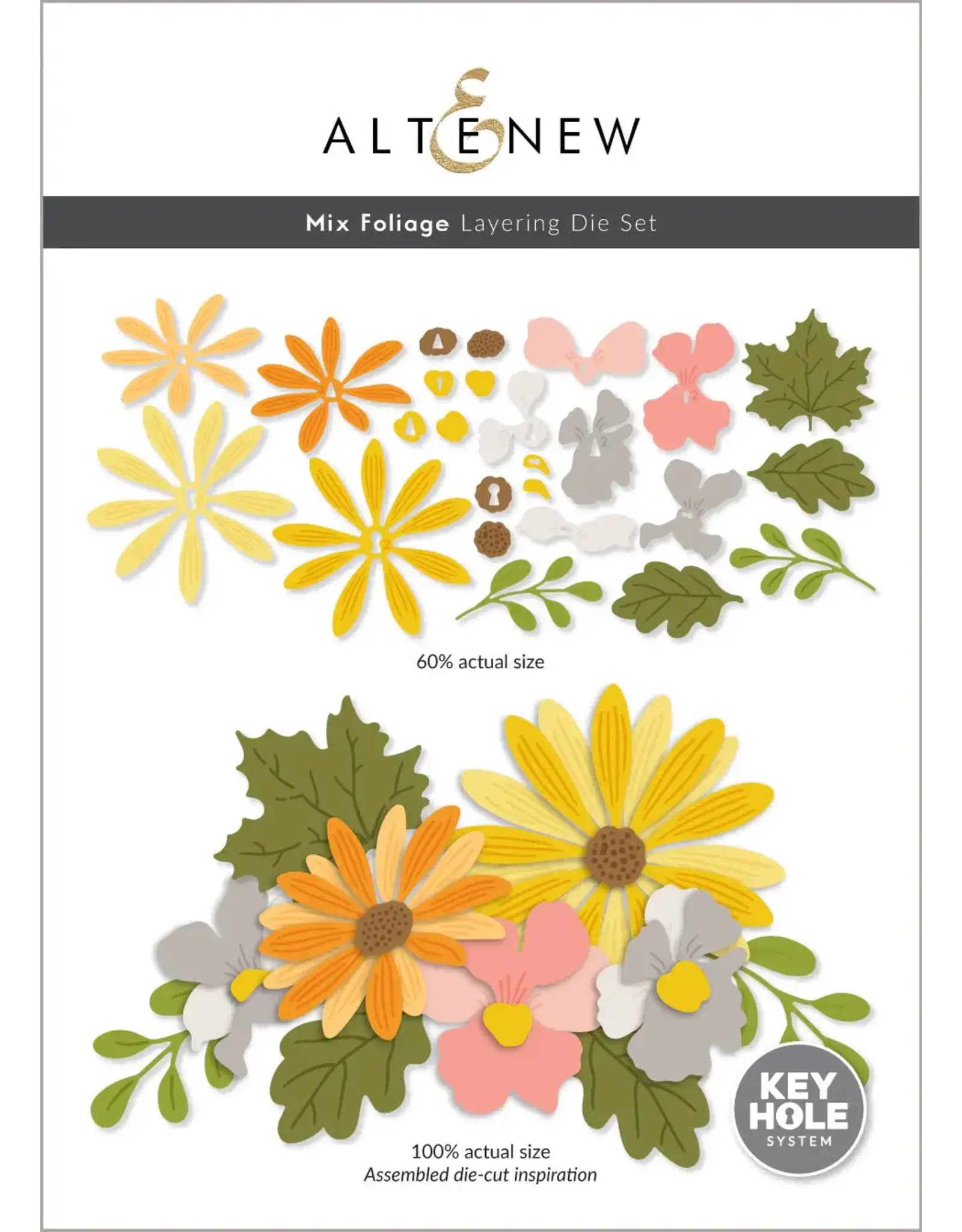 ALTENEW ALTENEW MIX FOLIAGE LAYERING DIE SET