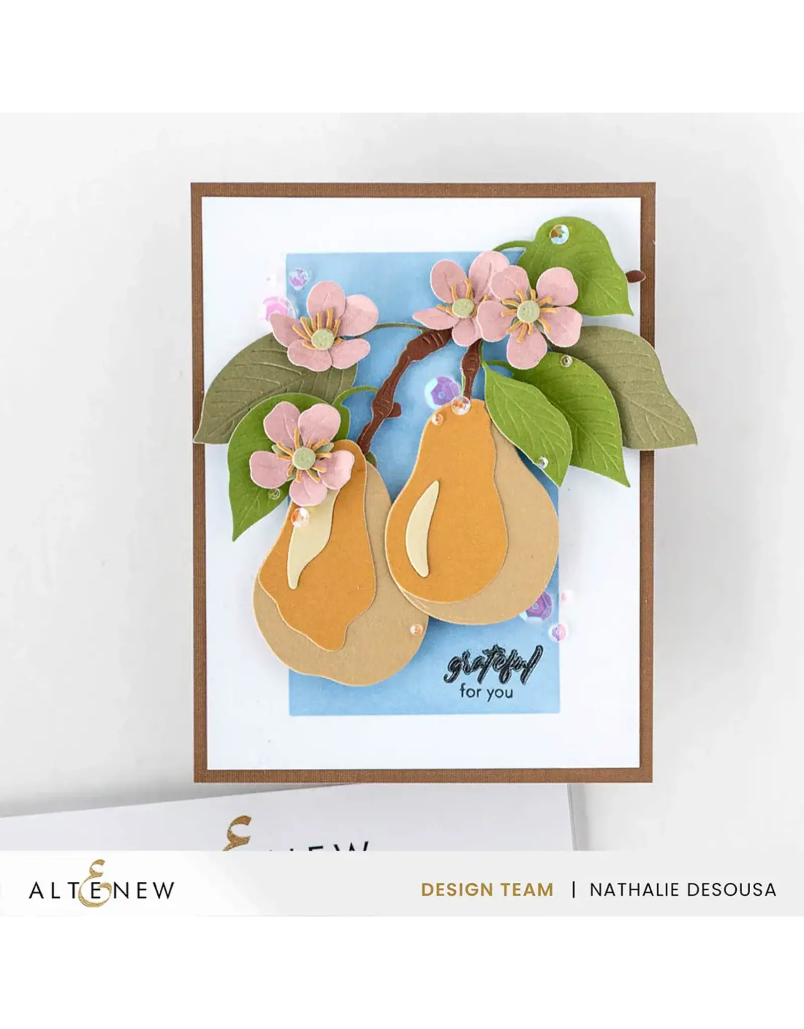 ALTENEW ALTENEW CREATIVE CUTS: FRESH PEARS LAYERING DIE SET