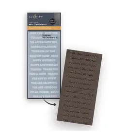 ALTENEW ALTENEW MINI SENTIMENTS 3D EMBOSSING FOLDER