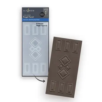 ALTENEW ALTENEW REGAL FACET 3D EMBOSSING FOLDER