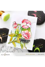 ALTENEW ALTENEW BUILD-A-GARDEN FANCIFUL PANSIES CLEAR STAMP, DIE SET AND STENCIL SET BUNDLE