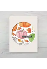 ALTENEW ALTENEW ONE-GO: SWEET PUMPKINS CLEAR STAMP, STENCIL SET, 3D EMBOSSING FOLDER AND DIE SET BUNDLE