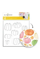 ALTENEW ALTENEW ONE-GO: SWEET PUMPKINS 6x6 COLORING STENCIL SET 4/PK