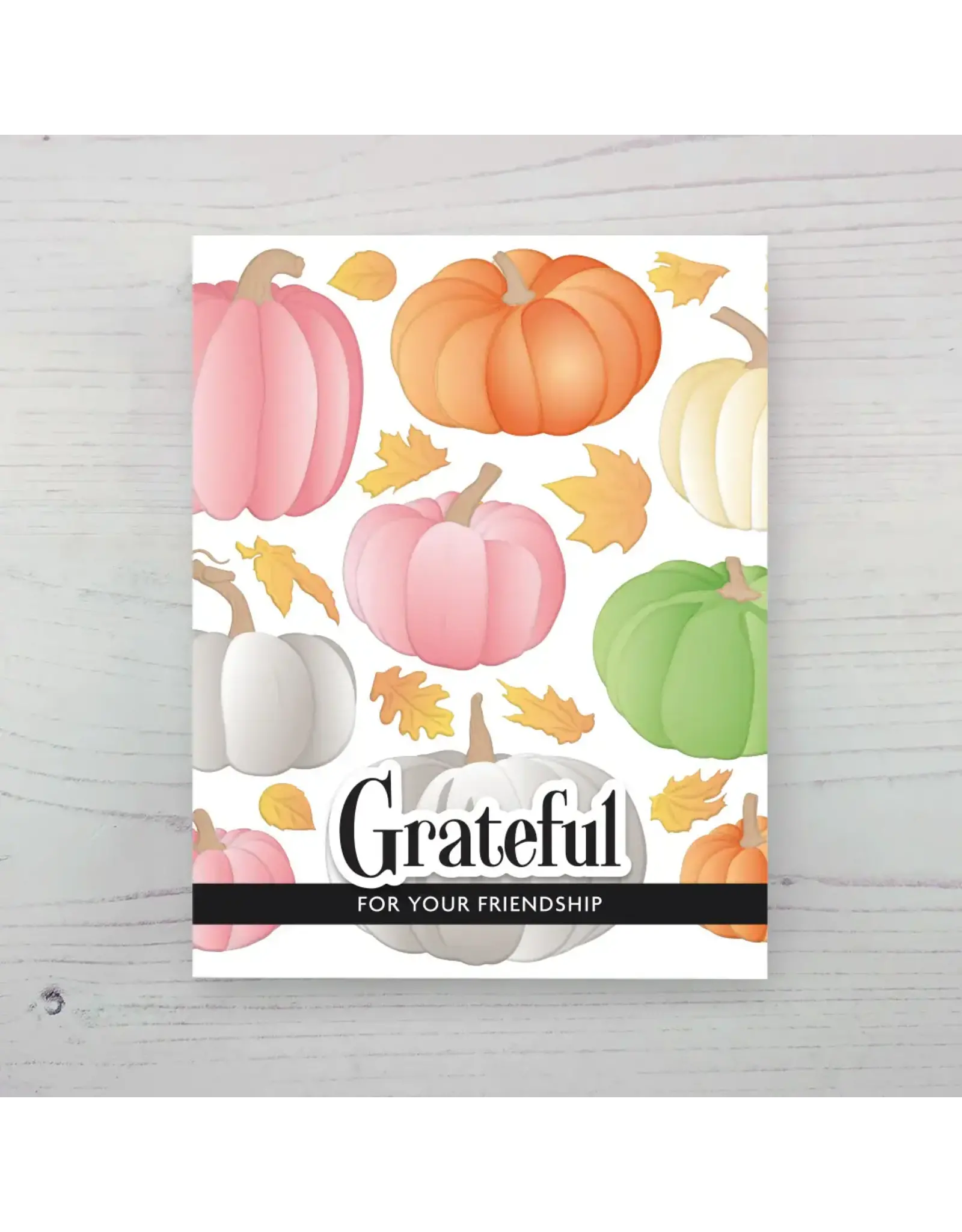 ALTENEW ALTENEW ONE-GO: SWEET PUMPKINS 6x6 COLORING STENCIL SET 4/PK