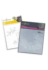 ALTENEW ALTENEW WOODLAND PATH 3D EMBOSSING FOLDER AND STENCIL SET BUNDLE