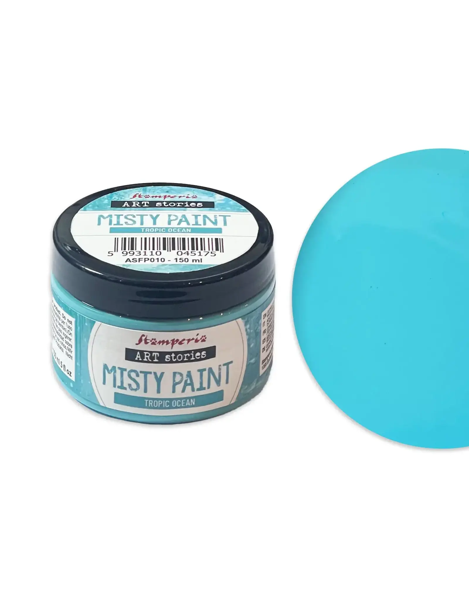 STAMPERIA STAMPERIA MISTY PAINT TROPIC OCEAN 150ml