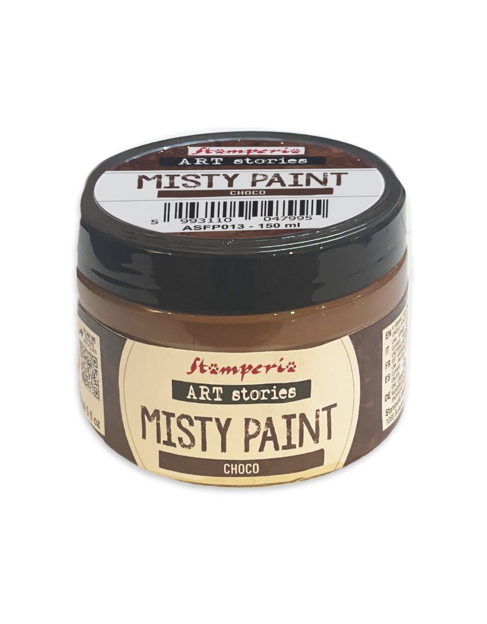 STAMPERIA STAMPERIA MISTY PAINT CHOCO 150ml