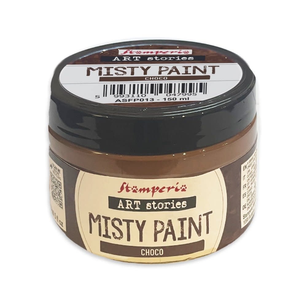 STAMPERIA STAMPERIA MISTY PAINT CHOCO 150ml