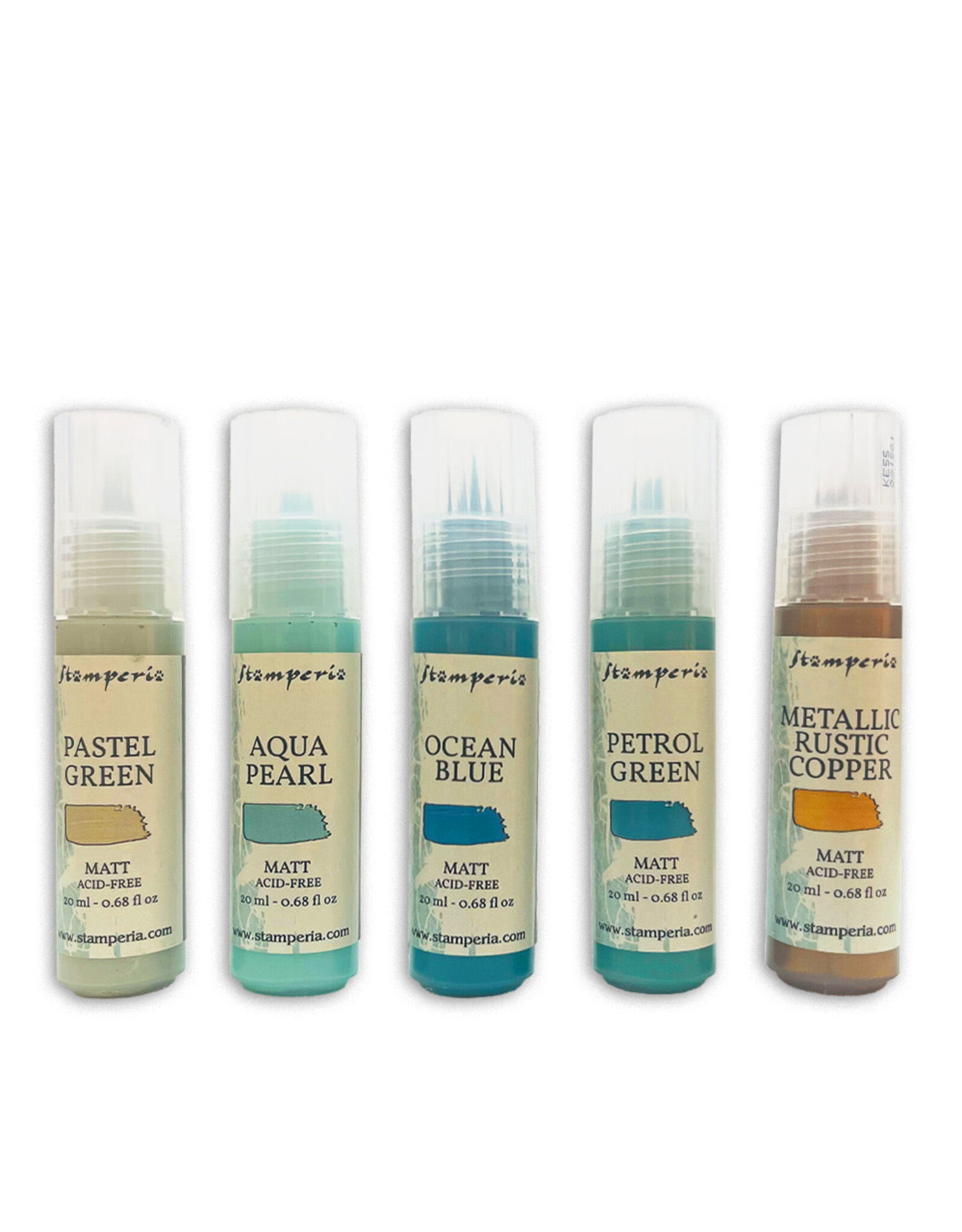 STAMPERIA STAMPERIA PATINA TEXTURE PAINTS 5x20ml