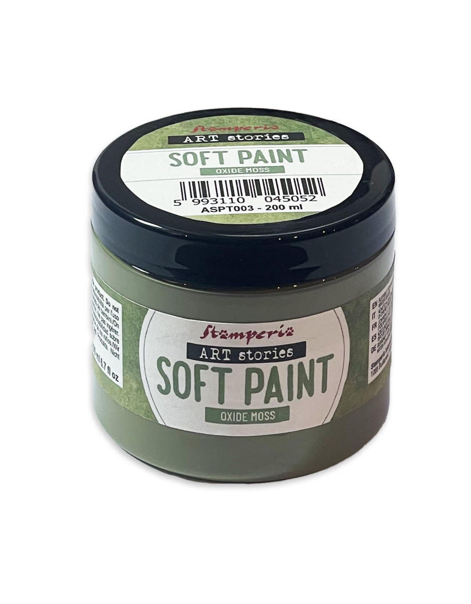 STAMPERIA STAMPERIA SOFT PAINT OXIDE MOSS 200ml