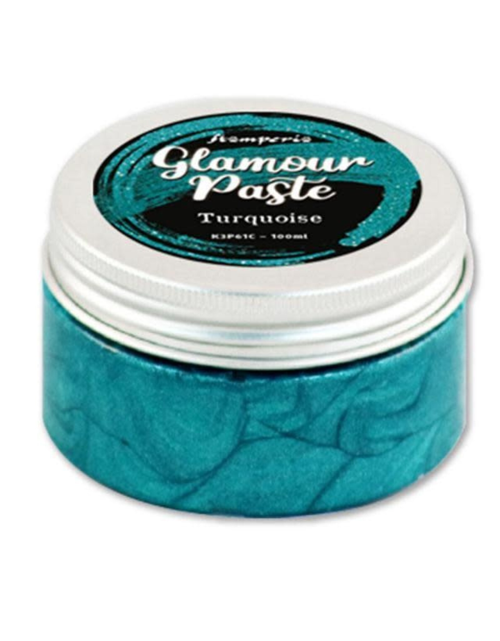 STAMPERIA STAMPERIA GLAMOUR PASTE TURQUOISE 100ML