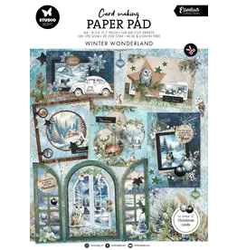STUDIOLIGHT STUDIOLIGHT ESSENTIALS COLLECTION WINTER WONDERLAND CARD MAKING PAD