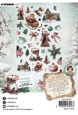 STUDIOLIGHT STUDIOLIGHT JENINE'S MINDFUL ART COLLECTION CHRISTMAS BLUSH PAPER ELEMENTS DIE CUT 35/PK