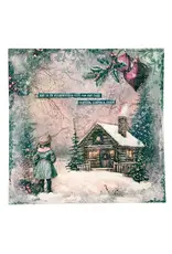 STUDIOLIGHT STUDIOLIGHT JENINE'S MINDFUL ART COLLECTION CHRISTMAS BLUSH CLEAR STAMP SET