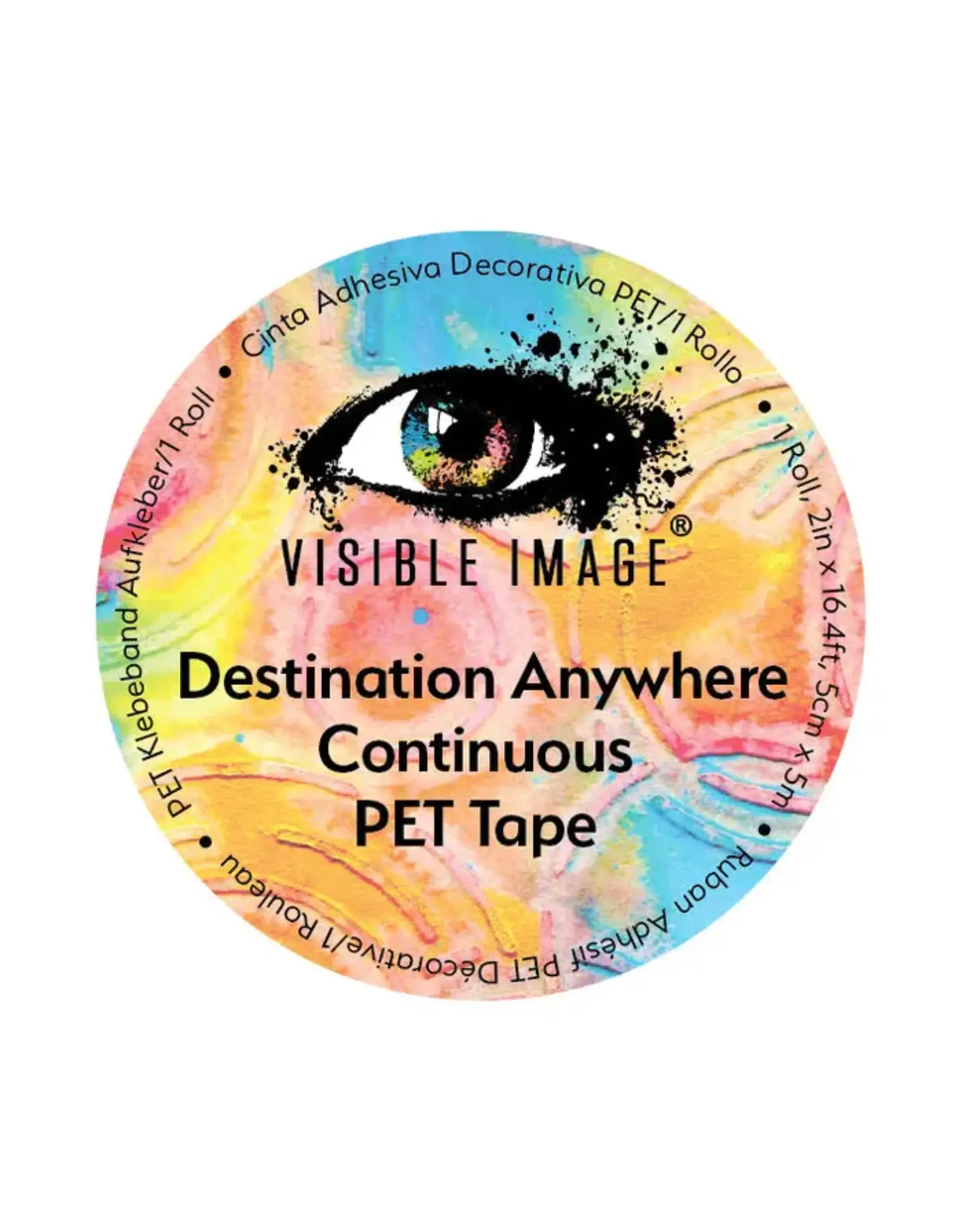 VISIBLE IMAGE VISIBLE IMAGE DESTINATION ANYWHERE CONTINUOUS PET TAPE