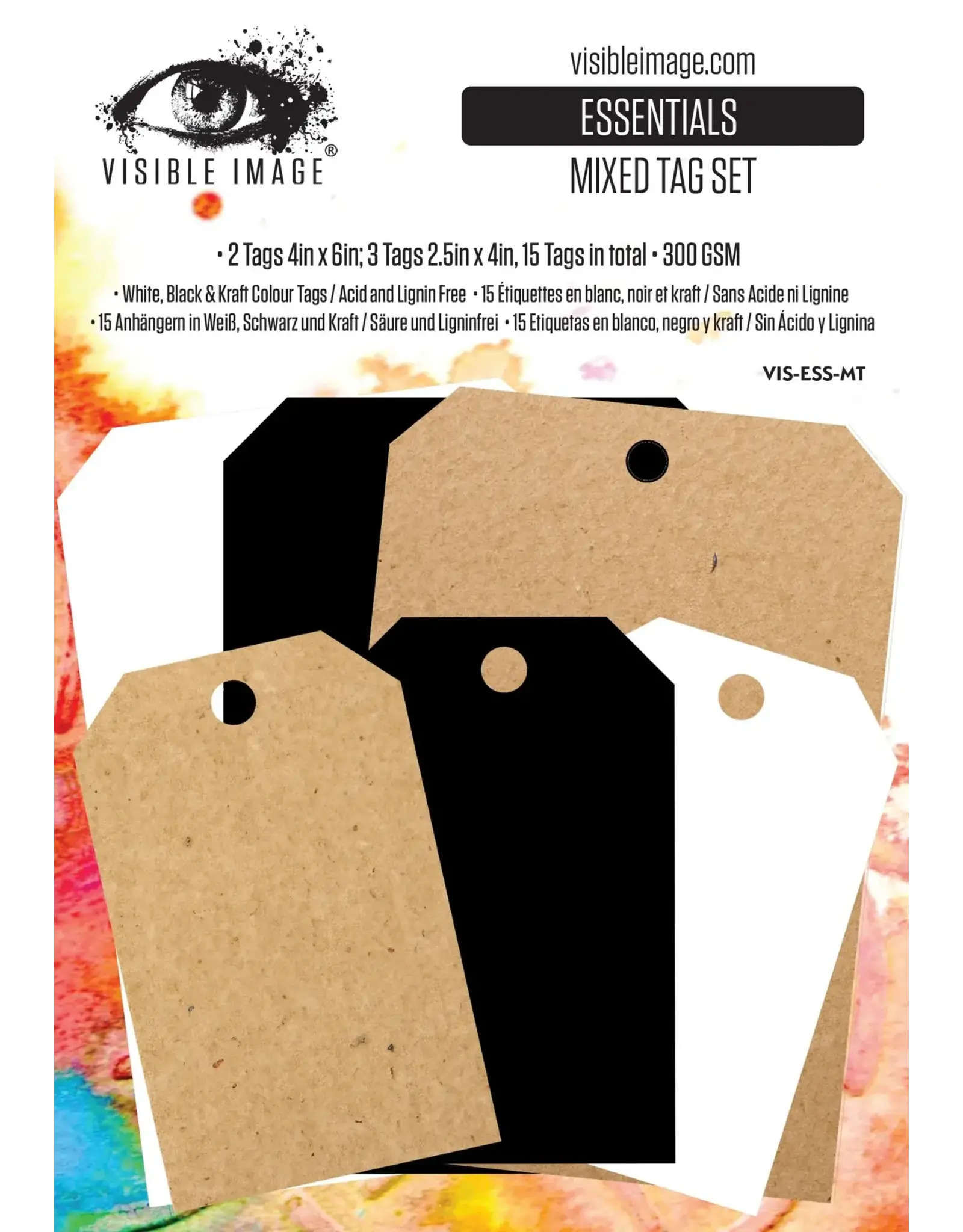 VISIBLE IMAGE VISIBLE IMAGE ESSENTIALS MIXED TAG SET