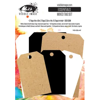 VISIBLE IMAGE ESSENTIALS MIXED TAG SET