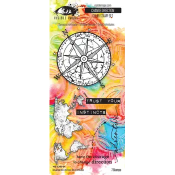VISIBLE IMAGE CHANGE DIRECTION CLEAR STAMP SET