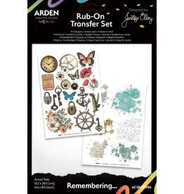 ARDEN CREATIVE STUDIO ARDEN CREATIVE STUDIO REMEMBERING... 6x8 RUB-ONS