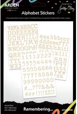 ARDEN CREATIVE STUDIO ARDEN CREATIVE STUDIO REMEMBERING... ALPHABET STICKERS