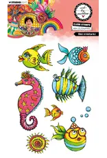 STUDIOLIGHT STUDIOLIGHT ART BY MARLENE SEA CREATURES CLEAR STAMP SET