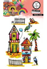 STUDIOLIGHT STUDIOLIGHT ART BY MARLENE BEACHY SCENE CLEAR STAMP SET