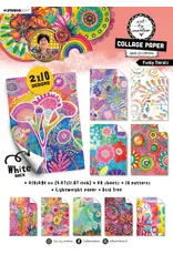 STUDIOLIGHT STUDIOLIGHT ART BY MARLENE FUNKY FLORALS COLLAGE PAPER