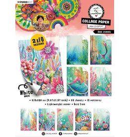 STUDIOLIGHT STUDIOLIGHT ART BY MARLENE SEA SCENES COLLAGE PAPER