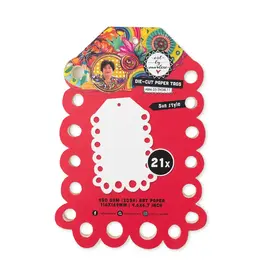 STUDIOLIGHT STUDIOLIGHT ART BY MARLENE SUN STYLE DIE-CUT PAPER TAGS 21 SHEETS