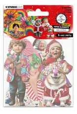STUDIOLIGHT STUDIOLIGHT ART BY MARLENE X-MAS PARTY PAPER ELEMENTS DIE-CUT 32/PK