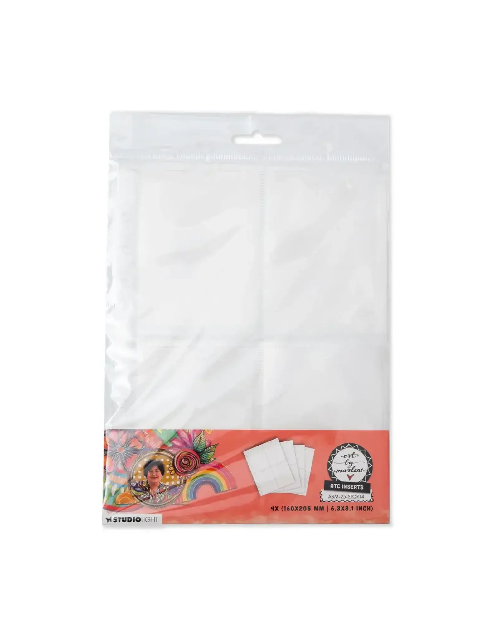STUDIOLIGHT STUDIOLIGHT ART BY MARLENE ATC STORAGE INSERTS 4/PK