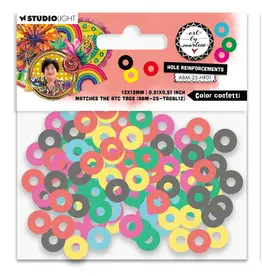 STUDIOLIGHT STUDIOLIGHT ART BY MARLENE HOLE REINFORCEMENTS COLOR CONFETTI
